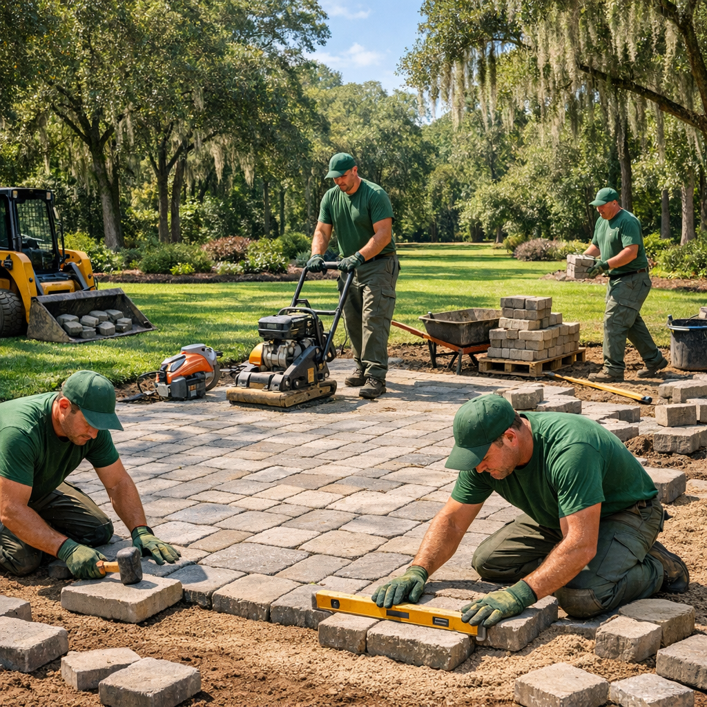 Landscape design and installation in Gainesville GA